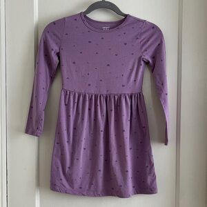 Carter’s NWOT Size 8 / 8A Purple Heart Dress